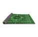 Sideview of Persian Emerald Green Traditional Rug, abs4083emgrn