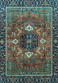 Persian Light Blue Traditional Rug, abs4083lblu