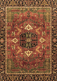 Persian Brown Traditional Rug, abs4083brn