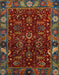 Machine Washable Abstract Brown Rug, wshabs4084