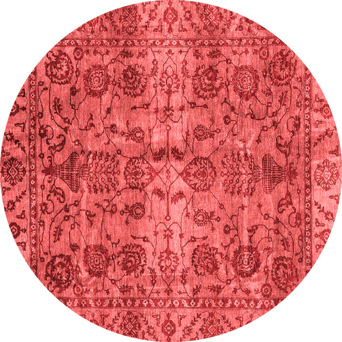Abstract Red Modern Rug, abs4085red
