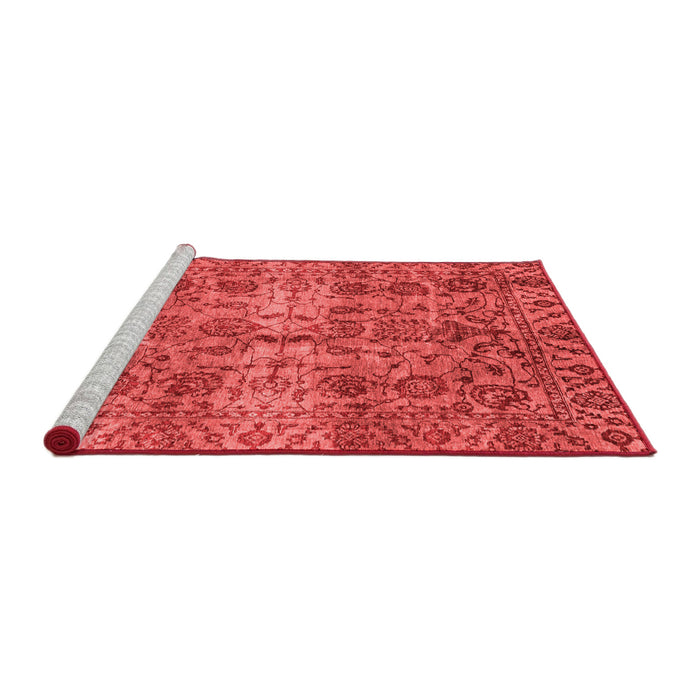Modern Red Washable Rugs