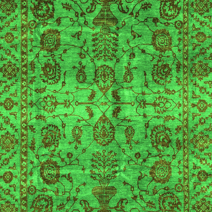 Abstract Green Modern Rug, abs4085grn