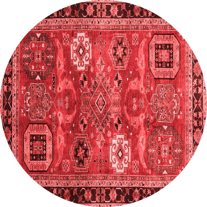 Abstract Red Modern Rug, abs4086red