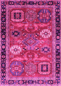 Abstract Pink Modern Rug, abs4086pnk