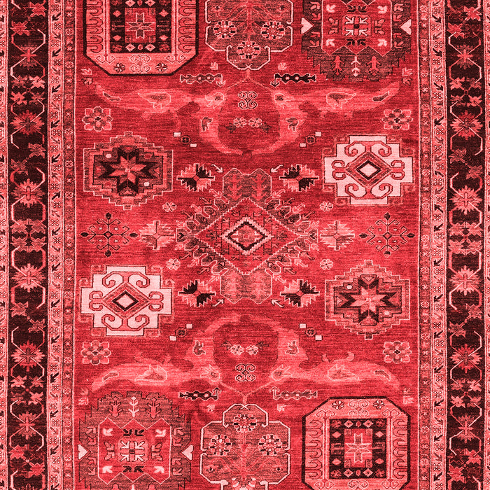 Abstract Red Modern Area Rugs