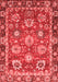 Oriental Red Traditional Area Rugs