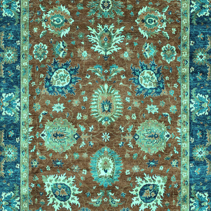 Oriental Turquoise Traditional Rug, abs4087turq