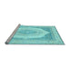 Sideview of Machine Washable Abstract Light Blue Modern Rug, wshabs4088lblu