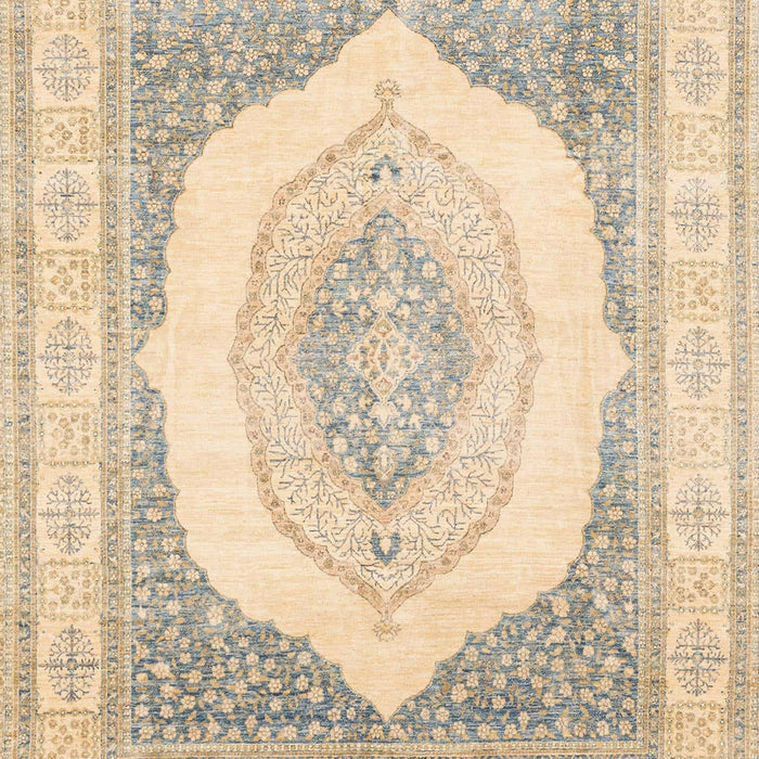 Abstract Khaki Gold Modern Rug, abs4088