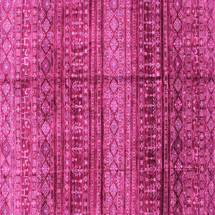 Square Abstract Pink Modern Rug, abs4089pnk