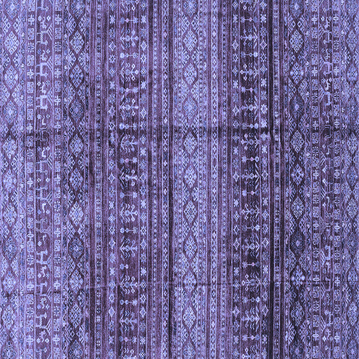 Square Abstract Blue Modern Rug, abs4089blu