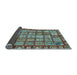 Sideview of Abstract Light Blue Modern Rug, abs408lblu