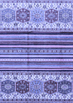 Abstract Blue Modern Rug, abs4090blu