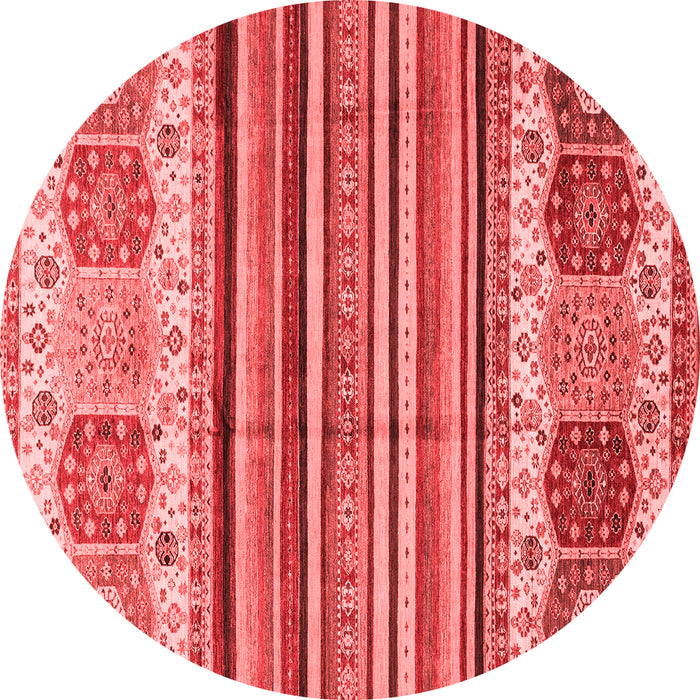 Abstract Red Modern Rug, abs4090red