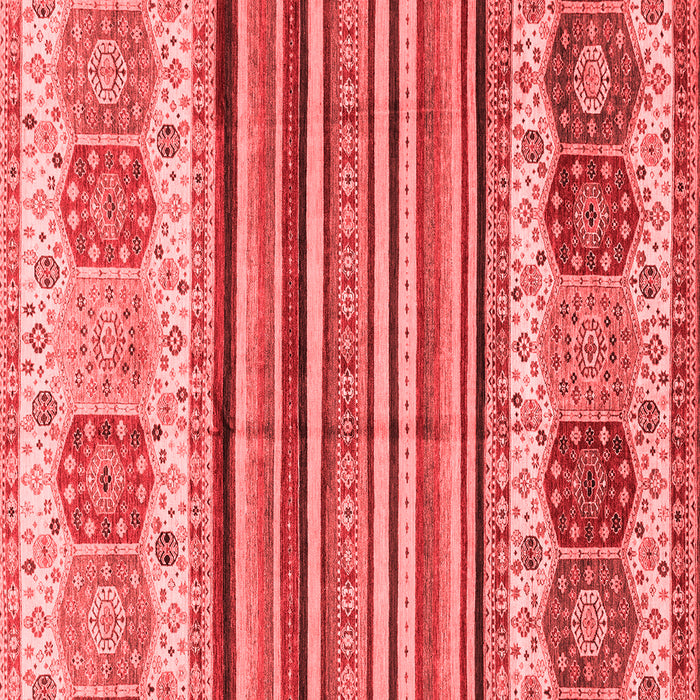 Machine Washable Abstract Red Modern Rug, wshabs4090red