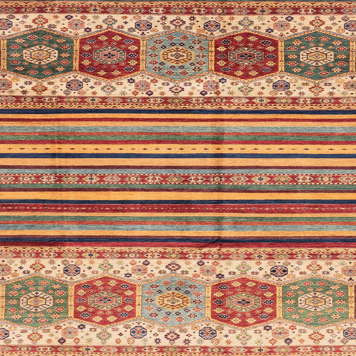 Square Machine Washable Abstract Chestnut Red Rug, wshabs4090