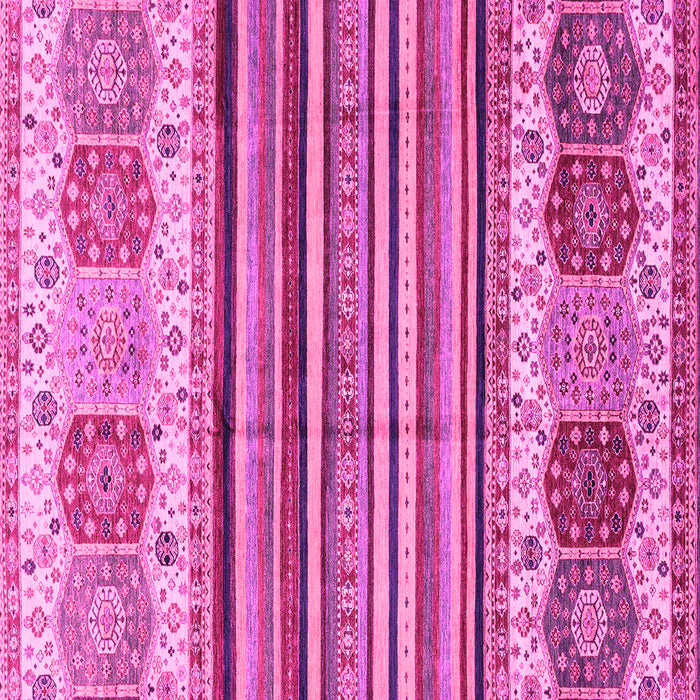 Square Abstract Pink Modern Rug, abs4090pnk