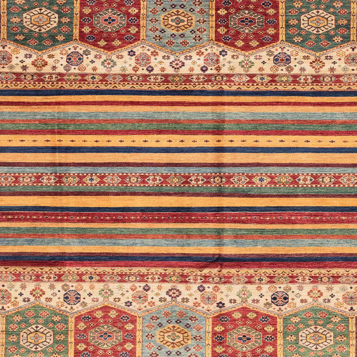 Machine Washable Abstract Chestnut Red Rug, wshabs4090