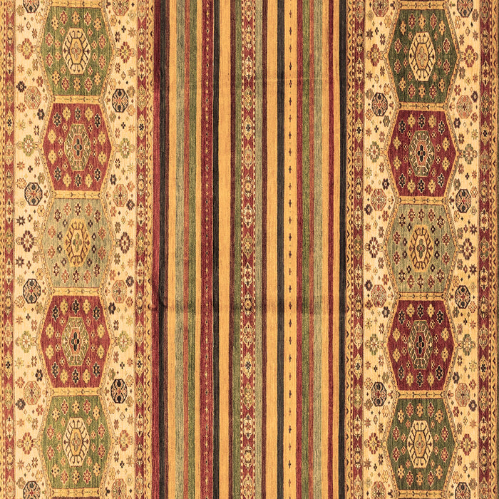 Square Machine Washable Abstract Brown Modern Rug, wshabs4090brn