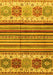 Abstract Yellow Modern Rug, abs4090yw