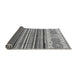 Sideview of Abstract Gray Modern Rug, abs4090gry