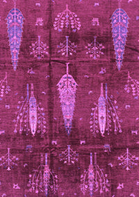 Abstract Purple Modern Rug, abs4091pur