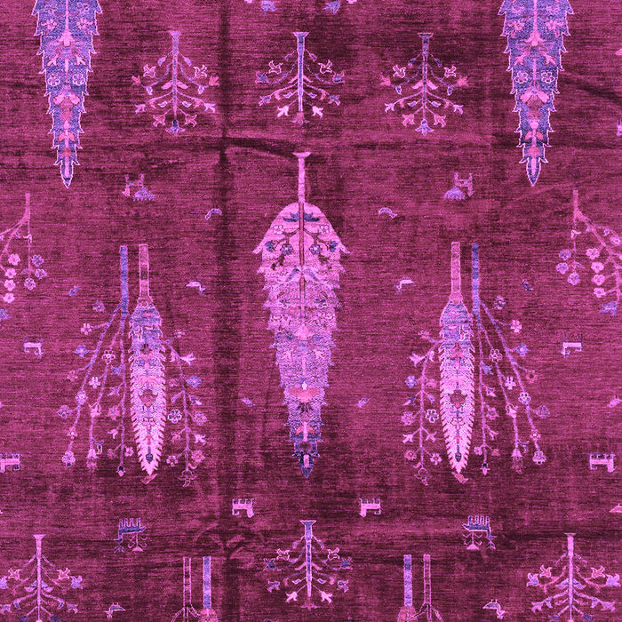 Abstract Purple Modern Rug, abs4091pur
