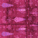 Square Abstract Pink Modern Rug, abs4091pnk