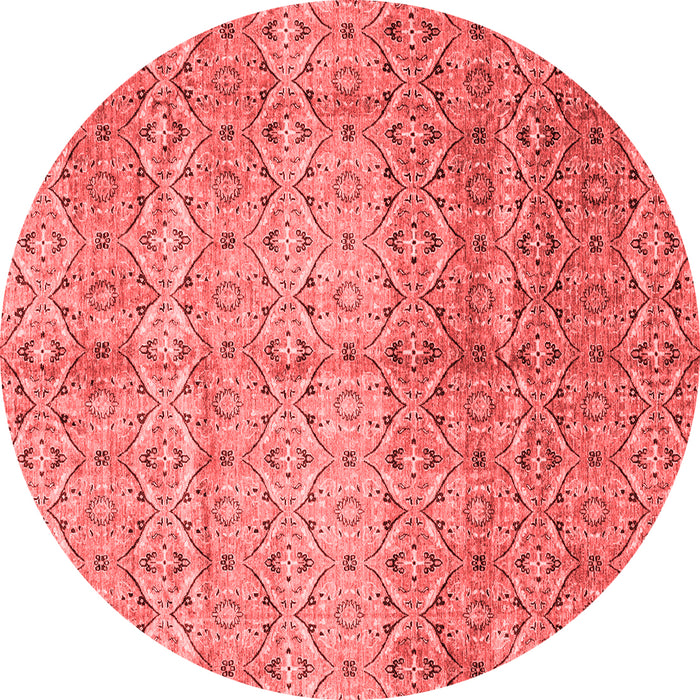 Machine Washable Abstract Red Modern Rug, wshabs4092red
