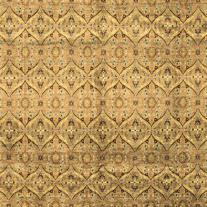 Abstract Brown Modern Rug, abs4092brn
