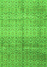 Abstract Green Modern Rug, abs4092grn