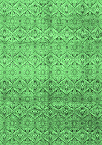 Abstract Emerald Green Modern Rug, abs4092emgrn