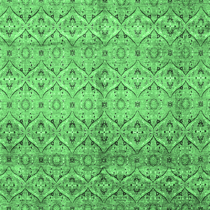 Abstract Emerald Green Modern Rug, abs4092emgrn