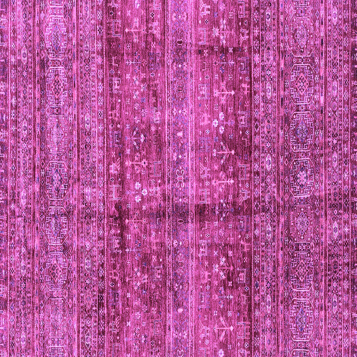 Square Machine Washable Abstract Purple Modern Area Rugs, wshabs4093pur