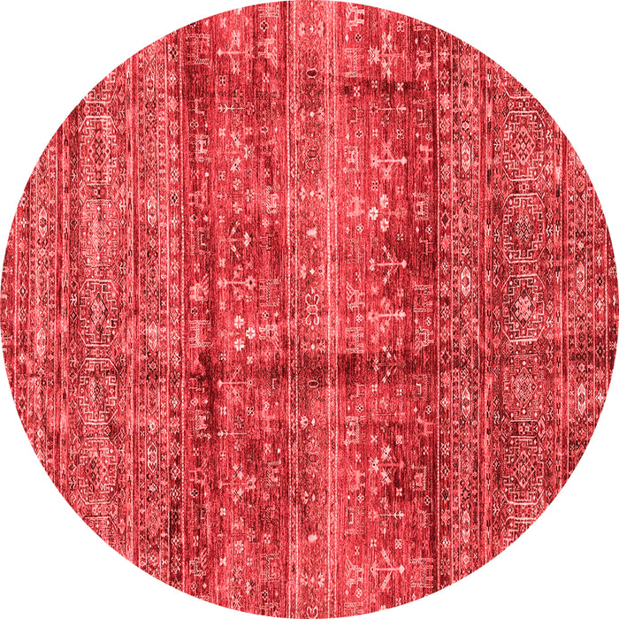 Machine Washable Abstract Red Modern Rug, wshabs4093red