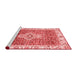 Modern Red Washable Rugs