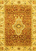 Abstract Yellow Modern Rug, abs4094yw