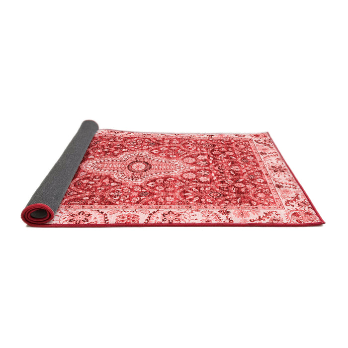 Abstract Red Modern Area Rugs