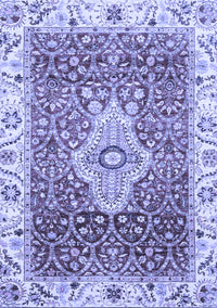 Abstract Blue Modern Rug, abs4094blu