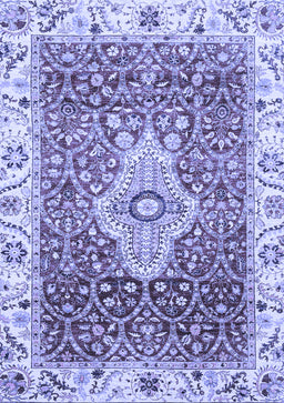 Abstract Blue Modern Rug, abs4094blu