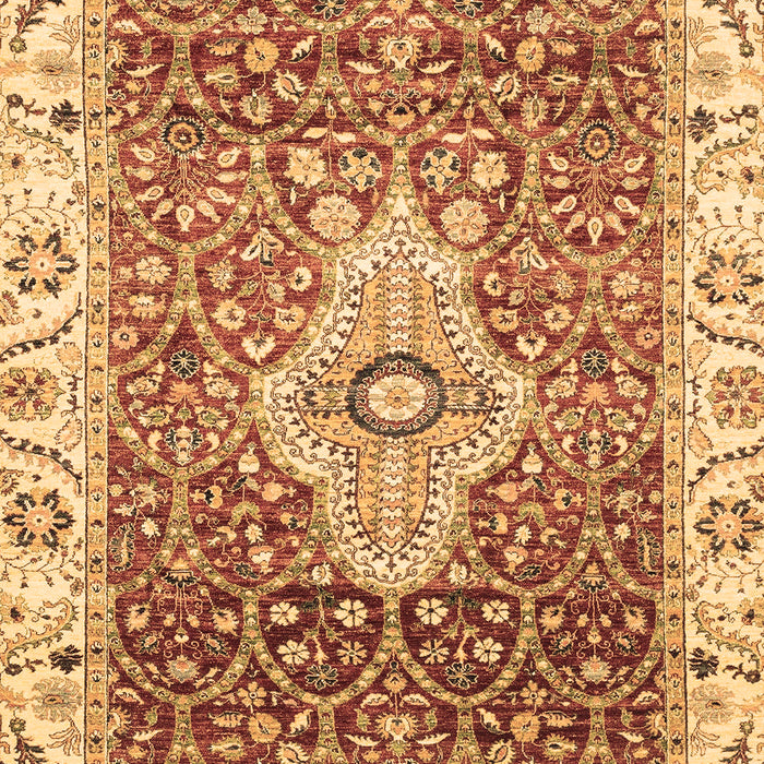 Abstract Brown Modern Rug, abs4094brn