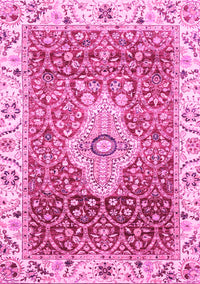 Abstract Pink Modern Rug, abs4094pnk