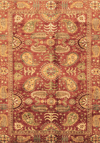 Oriental Brown Traditional Rug, abs4095brn