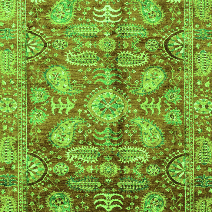 Oriental Green Traditional Rug, abs4095grn