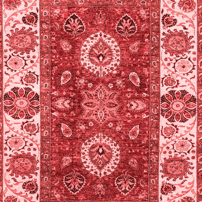 Abstract Red Modern Area Rugs