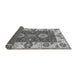 Sideview of Abstract Gray Modern Rug, abs4096gry