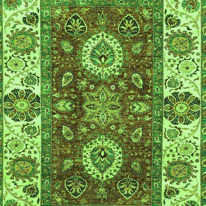 Abstract Green Modern Rug, abs4096grn