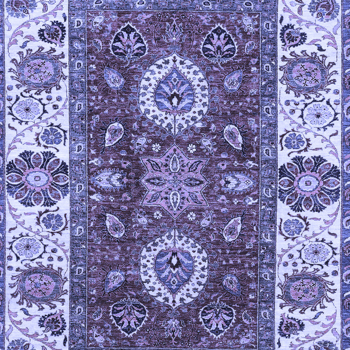 Abstract Blue Modern Rug, abs4096blu