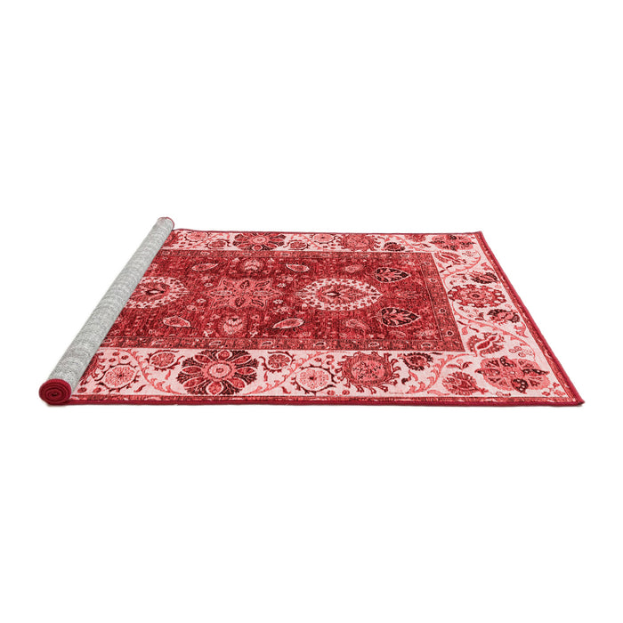 Modern Red Washable Rugs